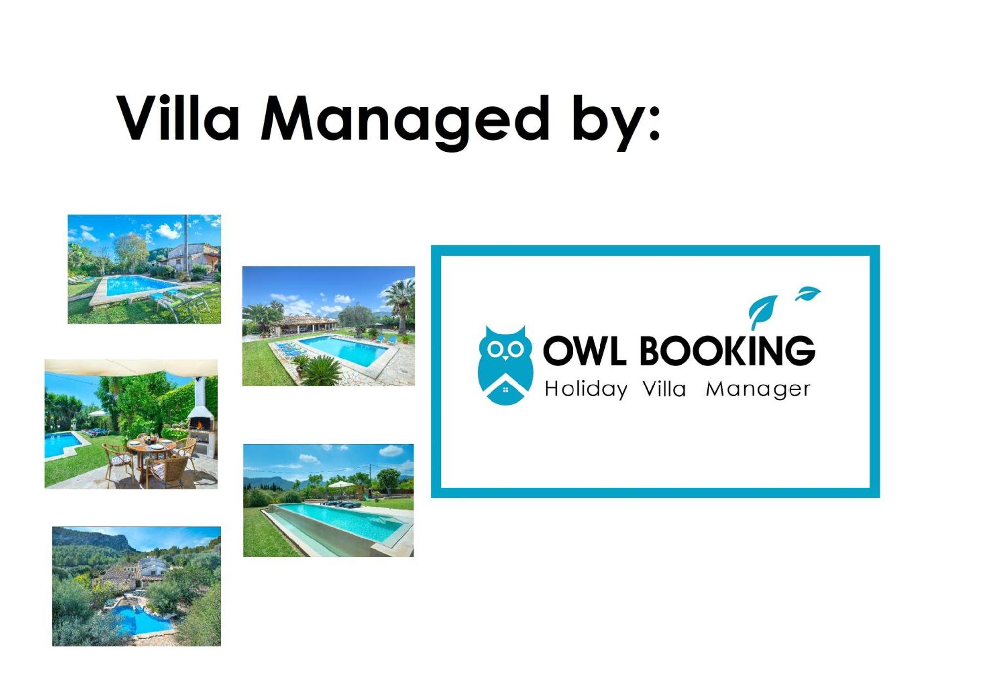 Owl Booking Villa Magdalena - 5 Min Walk To The Beach Cala de Sant Vicenc Eksteriør bilde